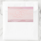 Aufkleber für den orchid-Blush-Rectangle-Umschlag (Tasche)
