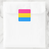 Aufkleber für den Pansexual Prix - gerundet (Tasche)