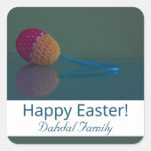 Aufkleber für den personalisierten Ostereier (Vorderseite)