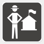 Aufkleber für den Pfadfinder (Vorderseite)