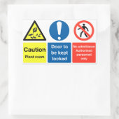 Aufkleber für den Pflanze (Tasche)