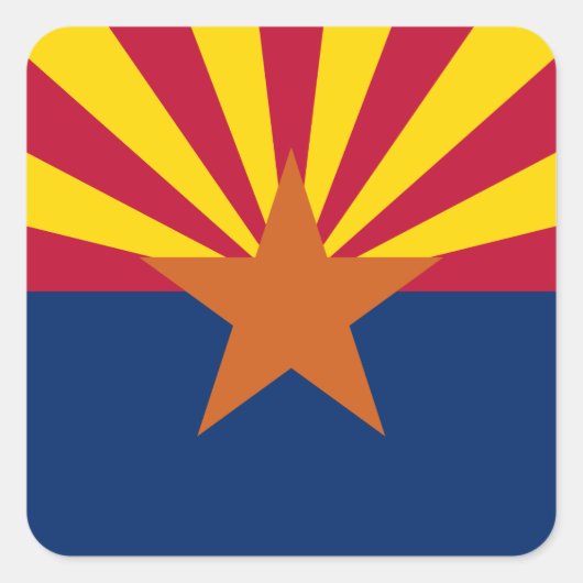 Aufkleber für den Platz der Arizona (Vorderseite)