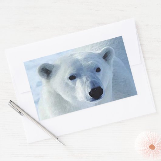 Aufkleber für den Polar-Bär (Umschlag)