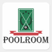 Aufkleber für den Pool (Vorderseite)