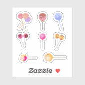 Aufkleber für den Pop (Blatt)