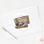 Aufkleber für den Record Player (Umschlag)