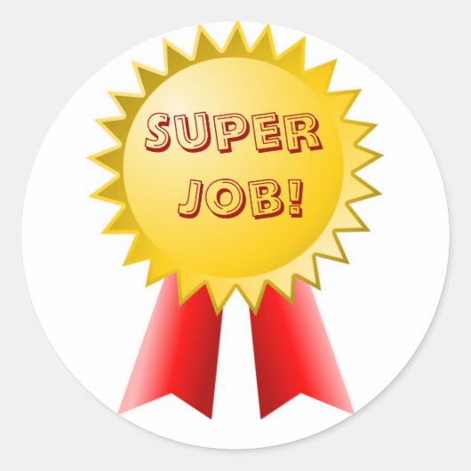 Aufkleber für den Red and Yellow Ribbon-Preis für (Vorderseite)