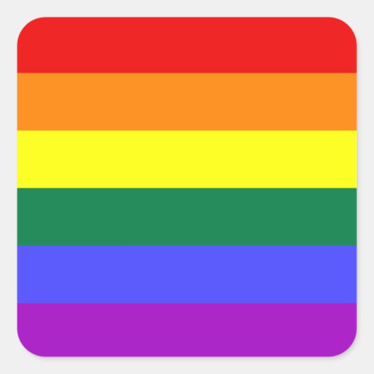 Aufkleber für den Regenbogendruck (Vorderseite)