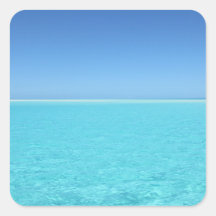 Aufkleber für den ruhigen Ozean