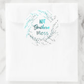 Aufkleber für den Südsaurer (Tasche)