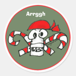 Aufkleber für den Umschlag Aufkleber "Skull" und "