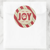 Aufkleber für den Urlaub - Rote und grüne Streifen (Tasche)