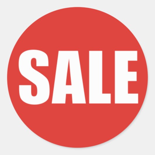 Aufkleber für den Verkauf (Vorderseite)