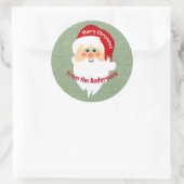 Aufkleber für den Weihnachtsklaus (Tasche)