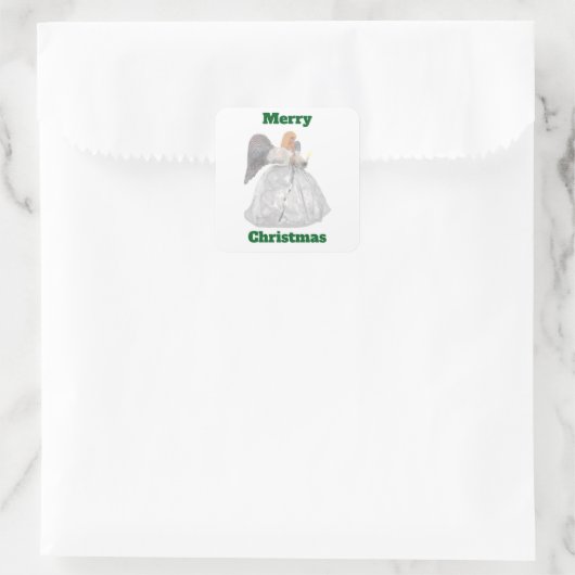 Aufkleber für den weißen Engel (Tasche)