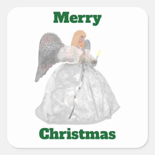 Aufkleber für den weißen Engel (Vorderseite)