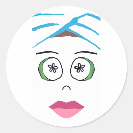 Aufkleber für den Wellness-Center (Vorderseite)