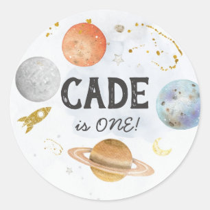 Aufkleber für den Weltraum, Erste Fahrt um den Son