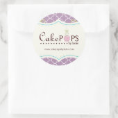 Aufkleber für den Whimsical Cake Pop (Tasche)