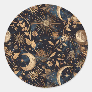 Aufkleber für den Whimsical-Umschlag in der Marine