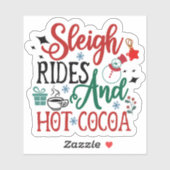 Aufkleber für den Winter Spaß (Blatt)