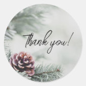 Aufkleber für den Winterurlaub (Vorderseite)