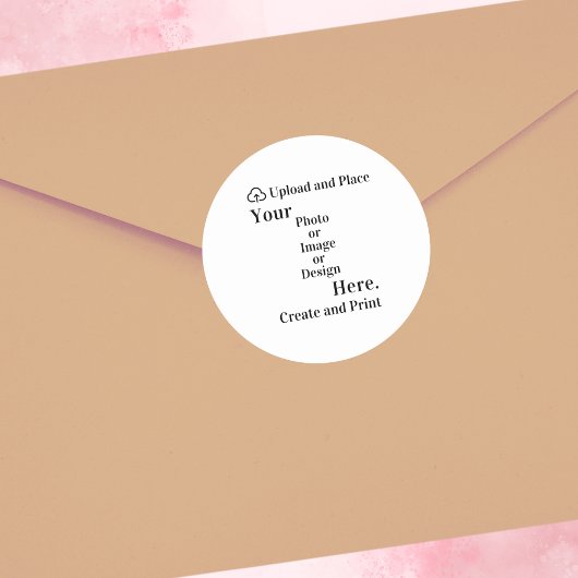 Aufkleber für Design oder Foto Upload