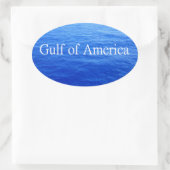 Aufkleber für die Abdeckung des Golfs von Amerika (Tasche)