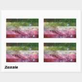 Aufkleber für die abrosexuelle Nebel (Blatt)