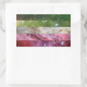 Aufkleber für die abrosexuelle Nebel (Tasche)