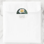 Aufkleber für die Adresse der Gelben Rose (Tasche)