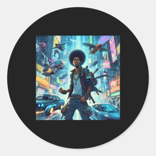 Aufkleber für die Afro Revolution #5 (Vorderseite)