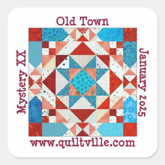 Aufkleber für die Altstadt (Vorderseite)