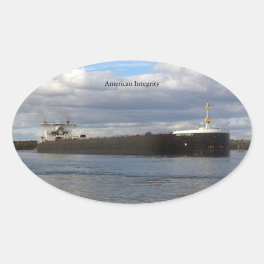 Aufkleber für die amerikanische Integrität (Vorderseite)