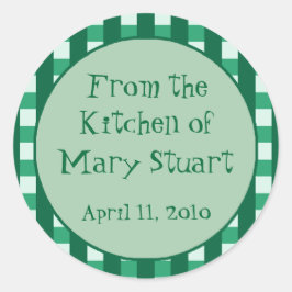 Aufkleber für die aquamarine Markierung für die Gr