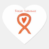 Aufkleber für die Aufklärung über Rassentoleranz (Vorderseite)