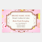 Aufkleber für die benutzerdefinierte bearbeitbare  (Vorderseite)