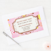 Aufkleber für die benutzerdefinierte bearbeitbare  (Umschlag)