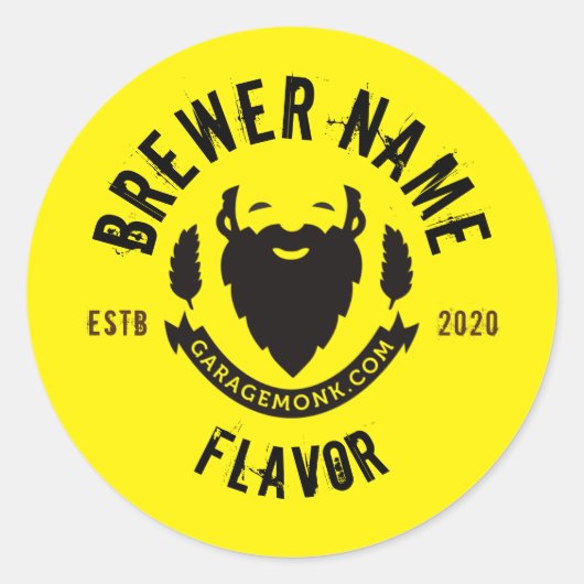 Aufkleber für die benutzerdefinierte Bezeichnungen (Vorderseite)