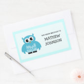 Aufkleber für die blaue Eule | Schulbedarf (Umschlag)