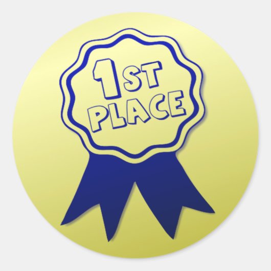 Aufkleber für die Blue Ribbon-Auszeichnung des Leh (Vorderseite)