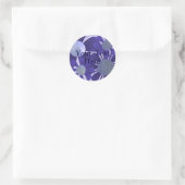 Aufkleber für die Blume (Tasche)