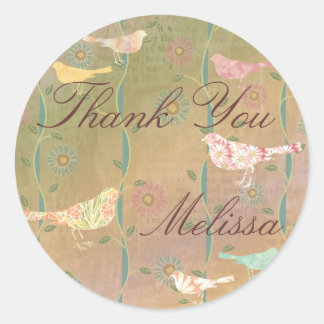 Aufkleber für die Blume "Custom Pastell"