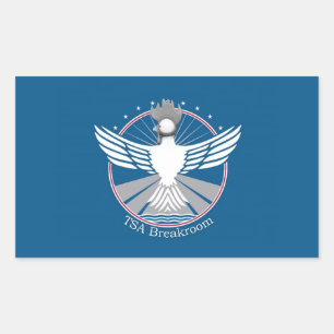 Aufkleber für die Breakroom-Flagge (x4)