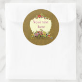 Aufkleber für die coole Blume (Tasche)