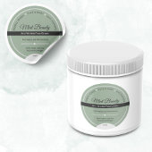 Aufkleber für die Creme des benutzerdefinierten gr