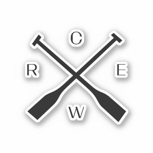 Aufkleber für die Crew (Vorderseite)