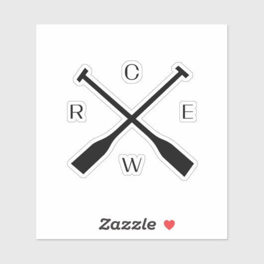 Aufkleber für die Crew (Blatt)