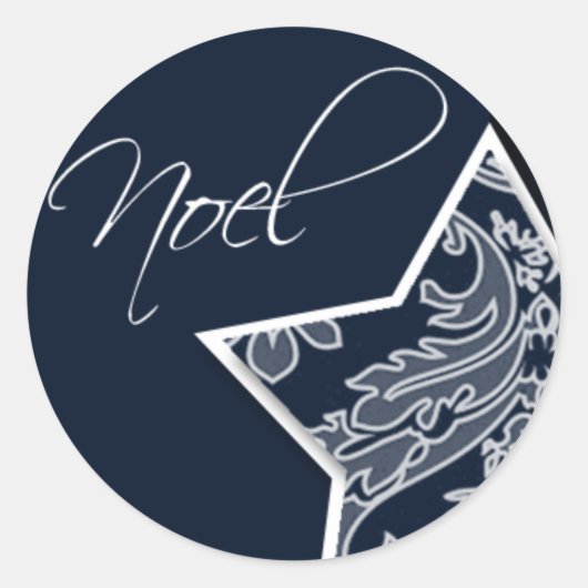 Aufkleber für die Dekoration von Weihnachten (Vorderseite)