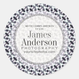 Aufkleber für die Drehung B&W-Muster für Sozialunt